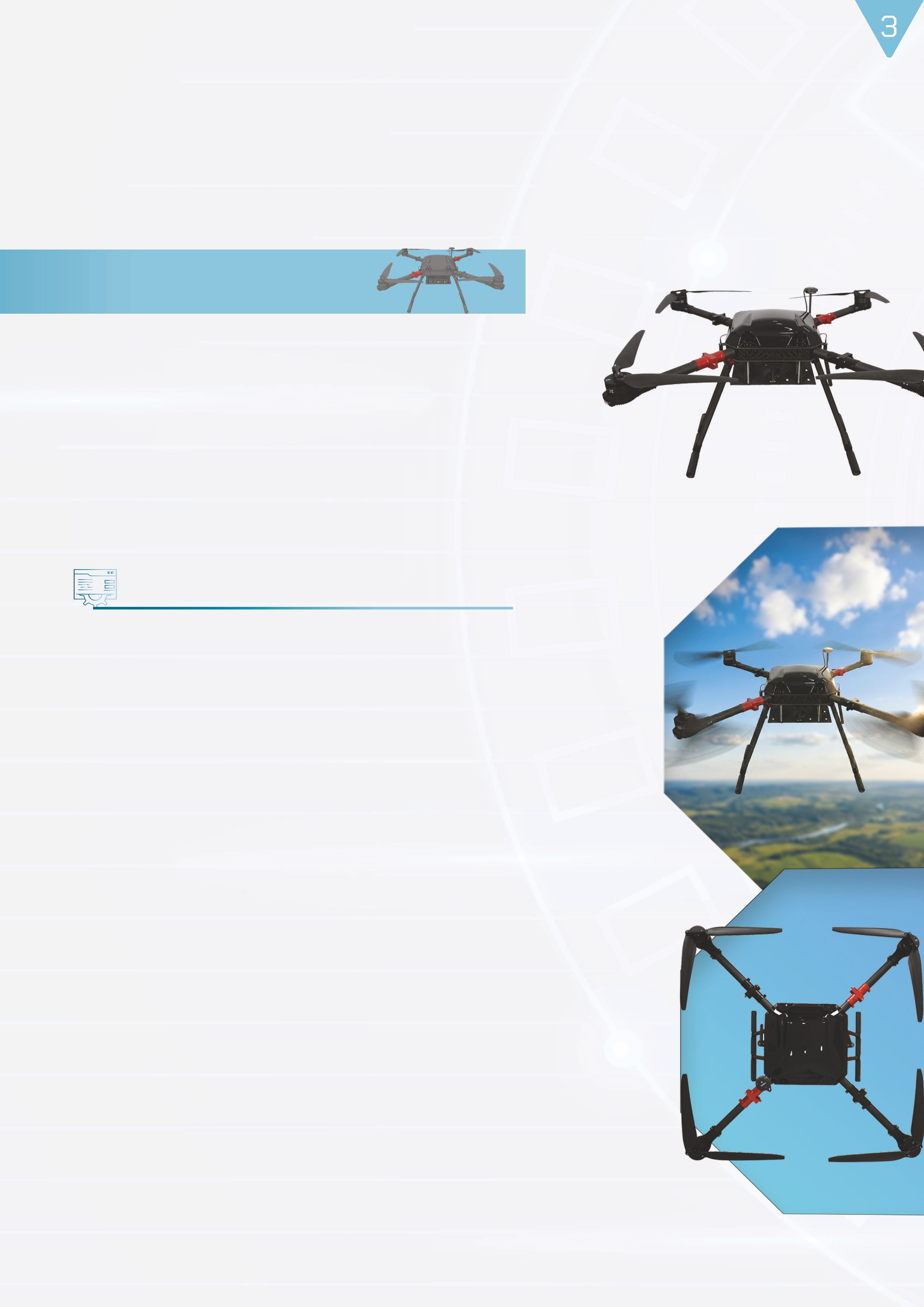 R-OQAB foldable quadcopter
