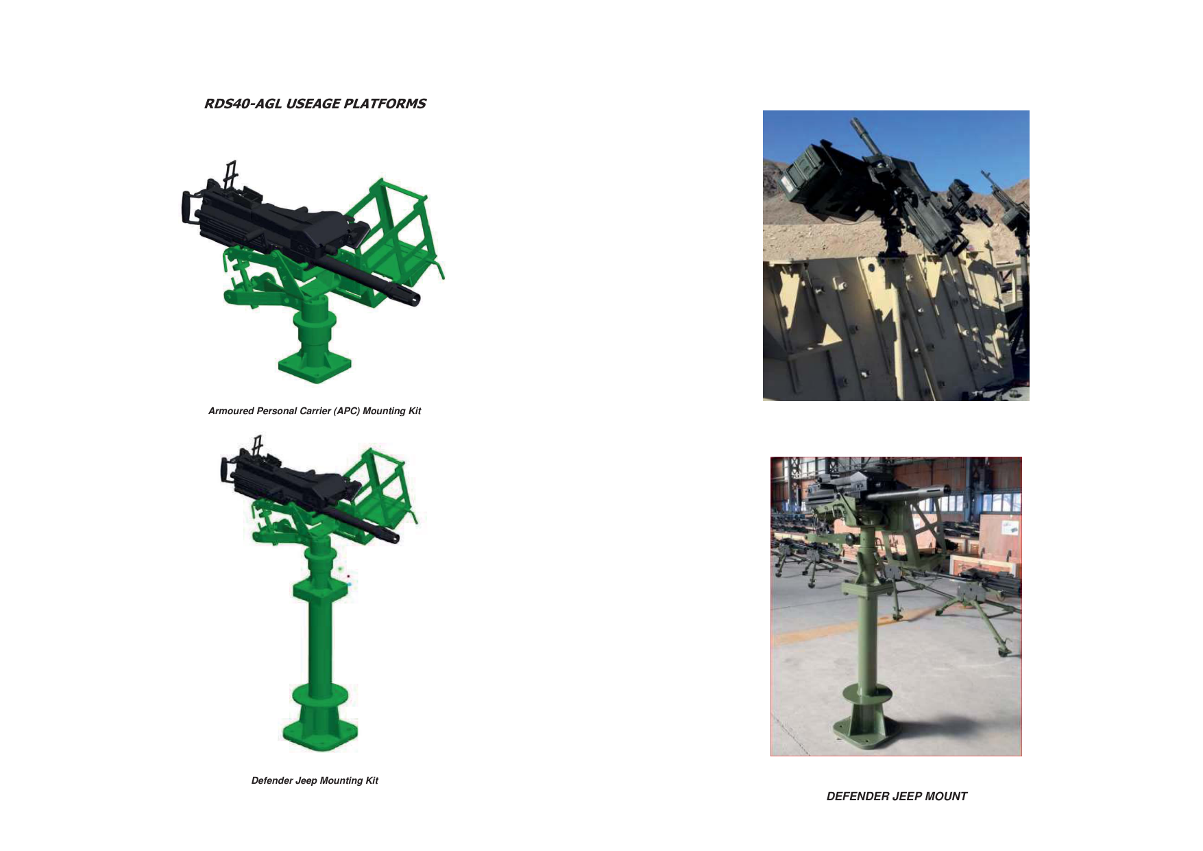 RDS40-AGL Automatic Grenade Launcher